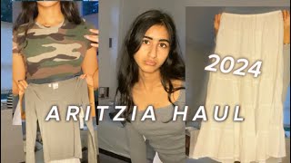 ARITZIA TRY-ON HAUL! 🖤 review