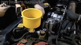 How To Drain & Fill Coolant + Thermostat - Chrysler 4.7L (Dakota, Durango, Grand Cherokee, Ram 1500) by Pet Rock's Garage 40,034 views 2 years ago 10 minutes, 28 seconds