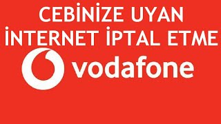 Vodafone Cebinize Uyan İnternet İptal Etme screenshot 4