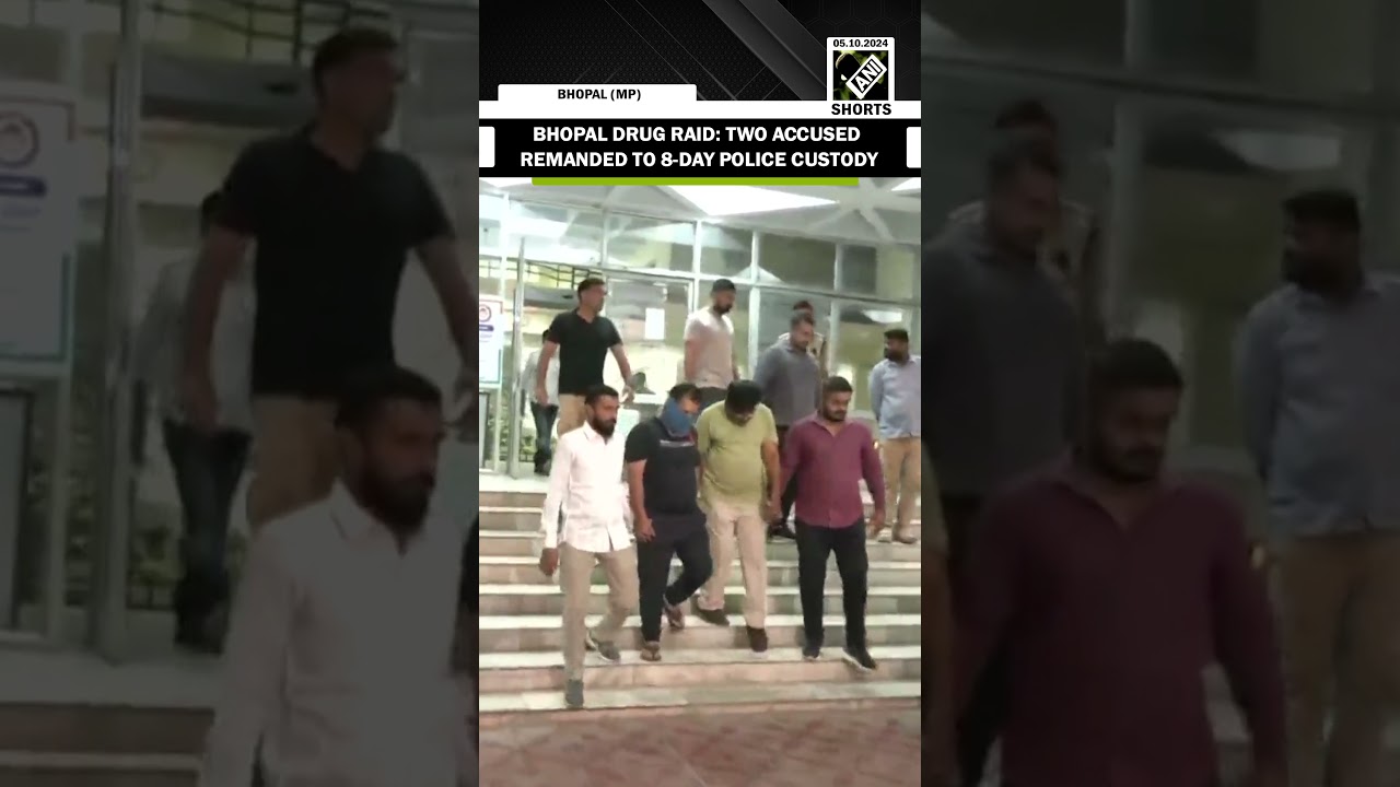 Bhopal Drug Raid: Two accused sent to 8-day police custody