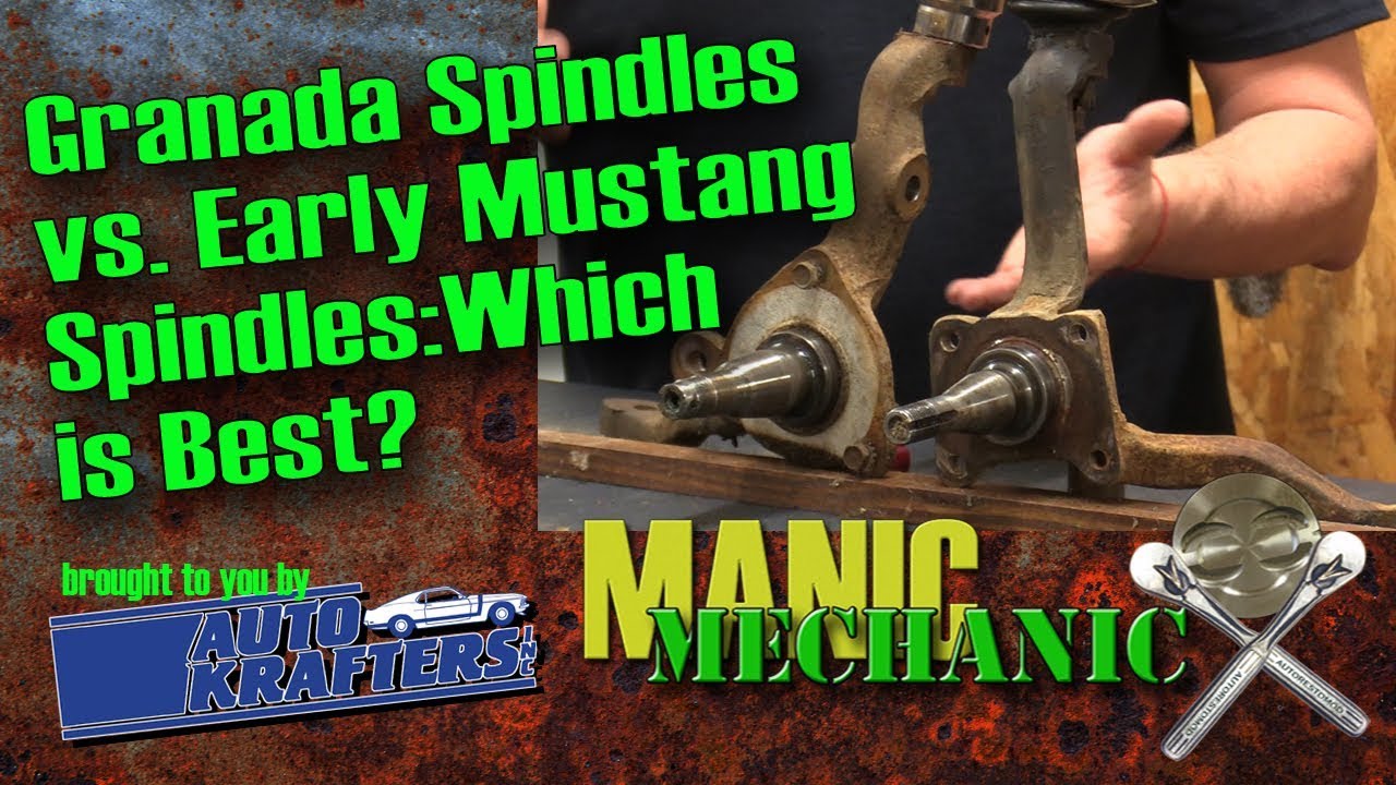 Falcon Mustang Spindles vs Granada Spindles knuckles YouTube