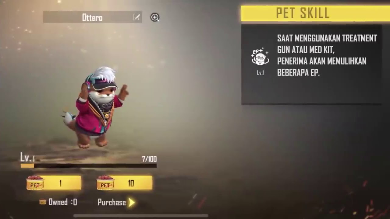 Free Fire New Pet Ottero