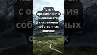 Путь к просветлению начинается с осознания собственных ошибок. Анам Тхубтен #shorts