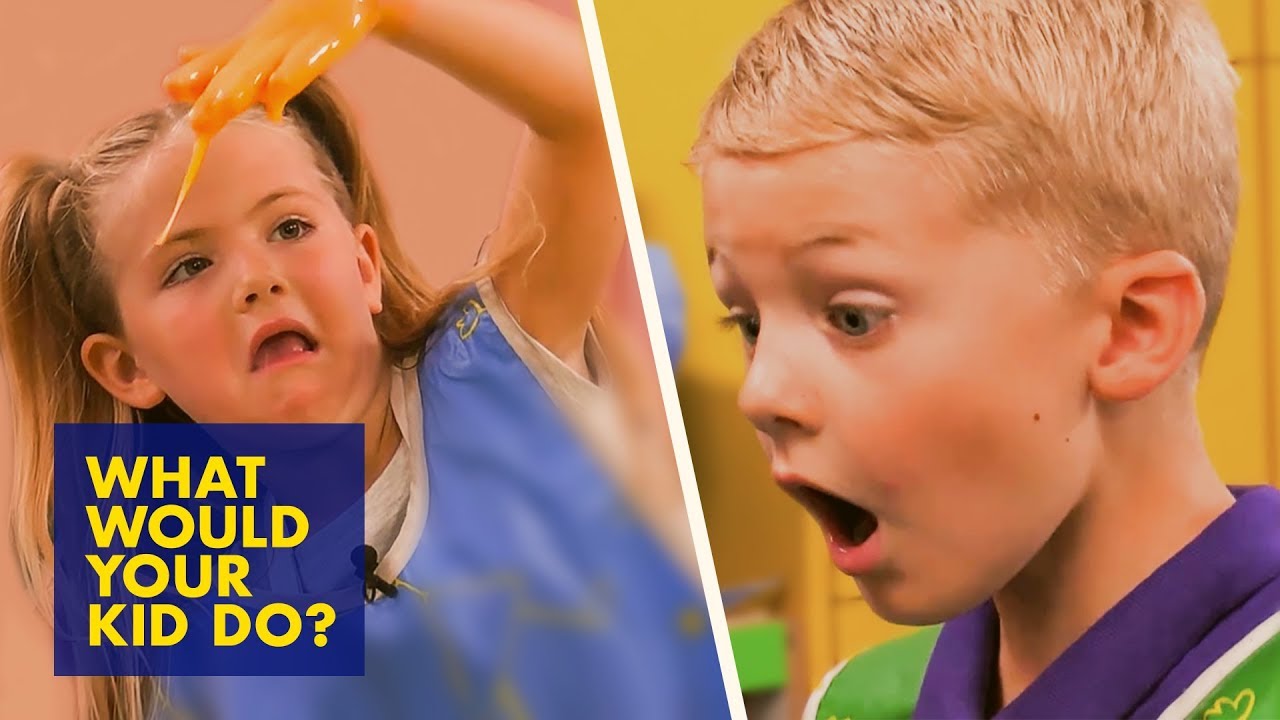 GIANT Slime Making Machine Gone Wrong | What Would Your Kid Do?