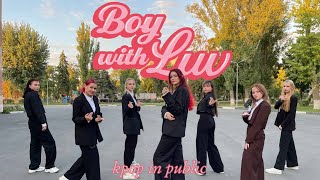 [K POP IN PUBLIC] BTS - Boy With Luv |ONE TAKE| DANCE COVER BY BLINGKITTENS RUSSIA