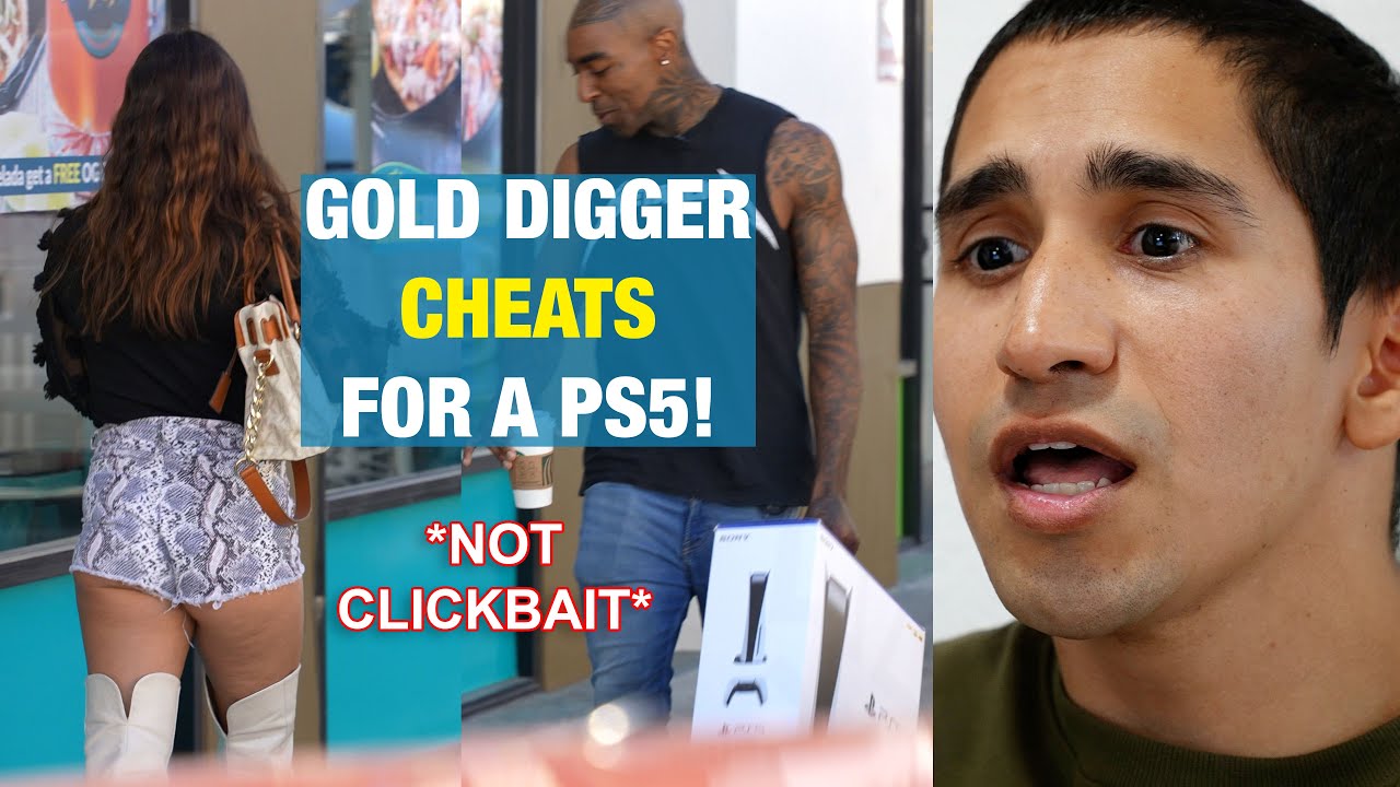 Gold Digger Cheats For A Playstation 5 Her Bf Set Her Up To Catch A