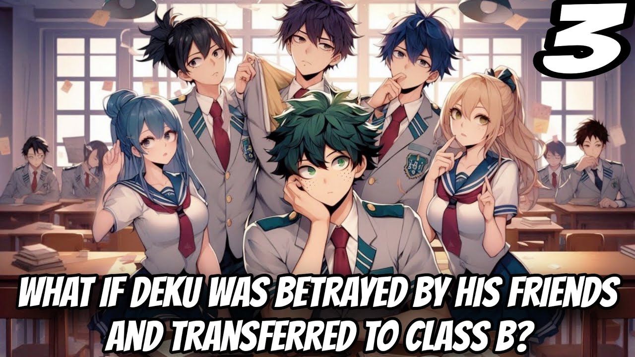 What If Deku Was Betrayed by His Friends and Transferred to Class B? | part 3