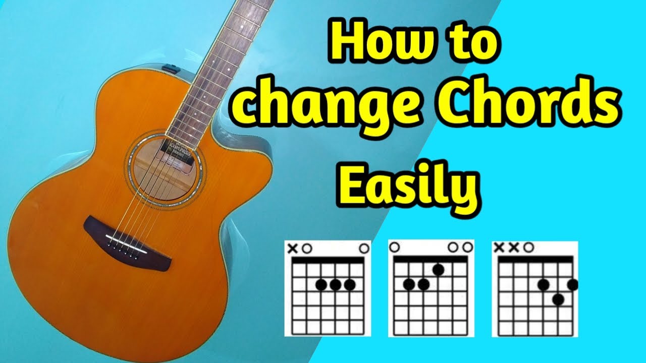 Changing Guitar Chords Easily Beginner Guitar Chords Lesson ANTARA