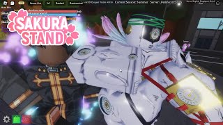 Sakura Stand : annoying people with made in heaven time acceleration in 6 minutes