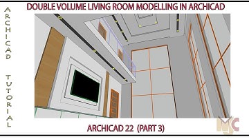 INTERIOR MODELLING IN ARCHICAD(FINAL PART) #graphisoft #archicad