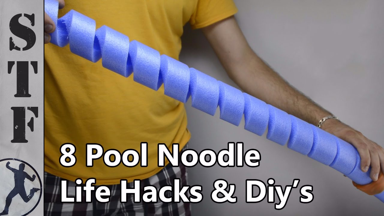 swimming noodle dog collar