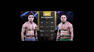 GFC 35 Fightcard#ufc #ufc5 #gaming #videogames #gameplay #mma