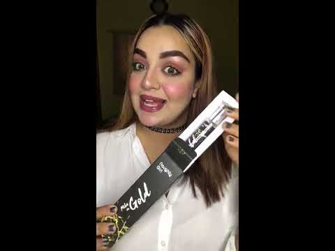 Beautiful #FizahKhan adores #MilesInGold EDP from the Naughty Girl collection