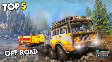🔥Top 5🔥 realistic offroad games for android & ios 2023 | top 5 best off road games for android 2023