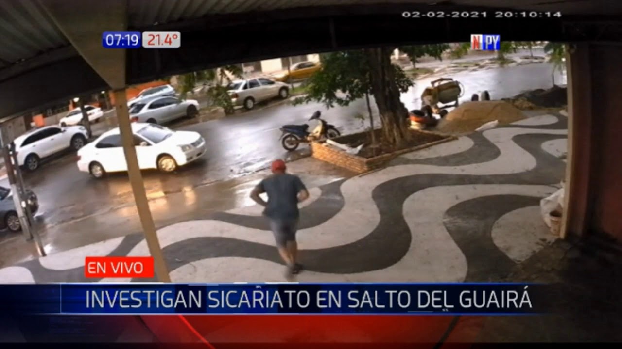 Sicario asesina a un joven en Salto del Guairá - YouTube