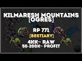 Tibia - RP 771 - Kilmaresh Mountains [Issavi Ogres] - 4kk~ Raw &amp; 50-200k~ Profit | #tibia