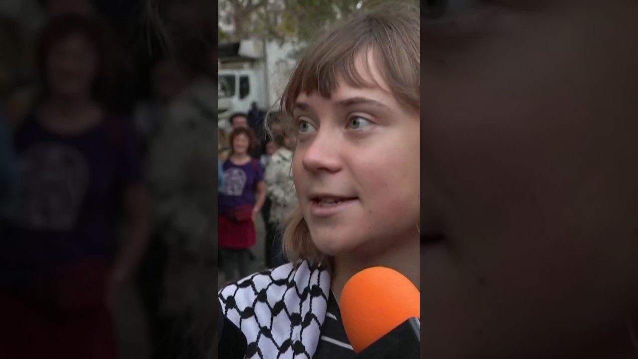 Greta Thunberg soutient le mouvement lycéen à Saint-Denis