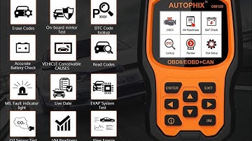 AUTOPHIX OM129 SCANNER OBD2 BATTERY TESTER REVIEW