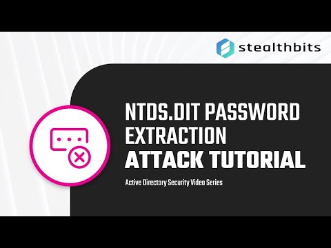 Attack Tutorial: Ntds.dit Password Extraction