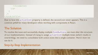 How to Add Multiple IconButtons in Material-UI's GridListTile