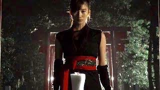 くノ一、小倉優香のロウソク切り！映画『レッド・ブレイド』ディレクターズ・カット版予告