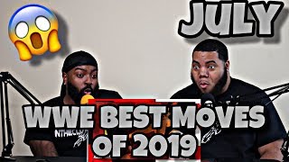 WWE Best Moves of 2019 - July (REACTION) 😱