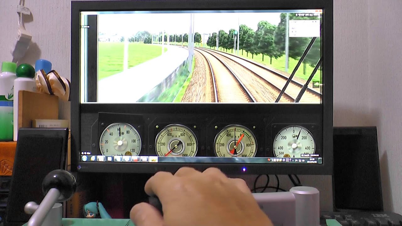 貴重なマスコン マスターコントローラーⅡでBVEをプレイしてみた