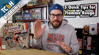 5 Quick Strategy Tips for Flamme Rouge- TCbH's Cardboard Academy