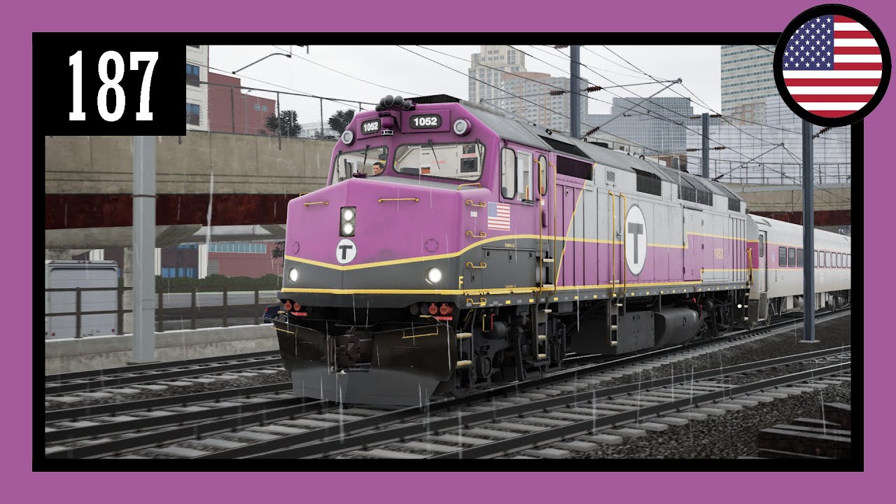 [187] - [Boston Sprinter] : MTBA Franklin 709 - Boston South Station → ...