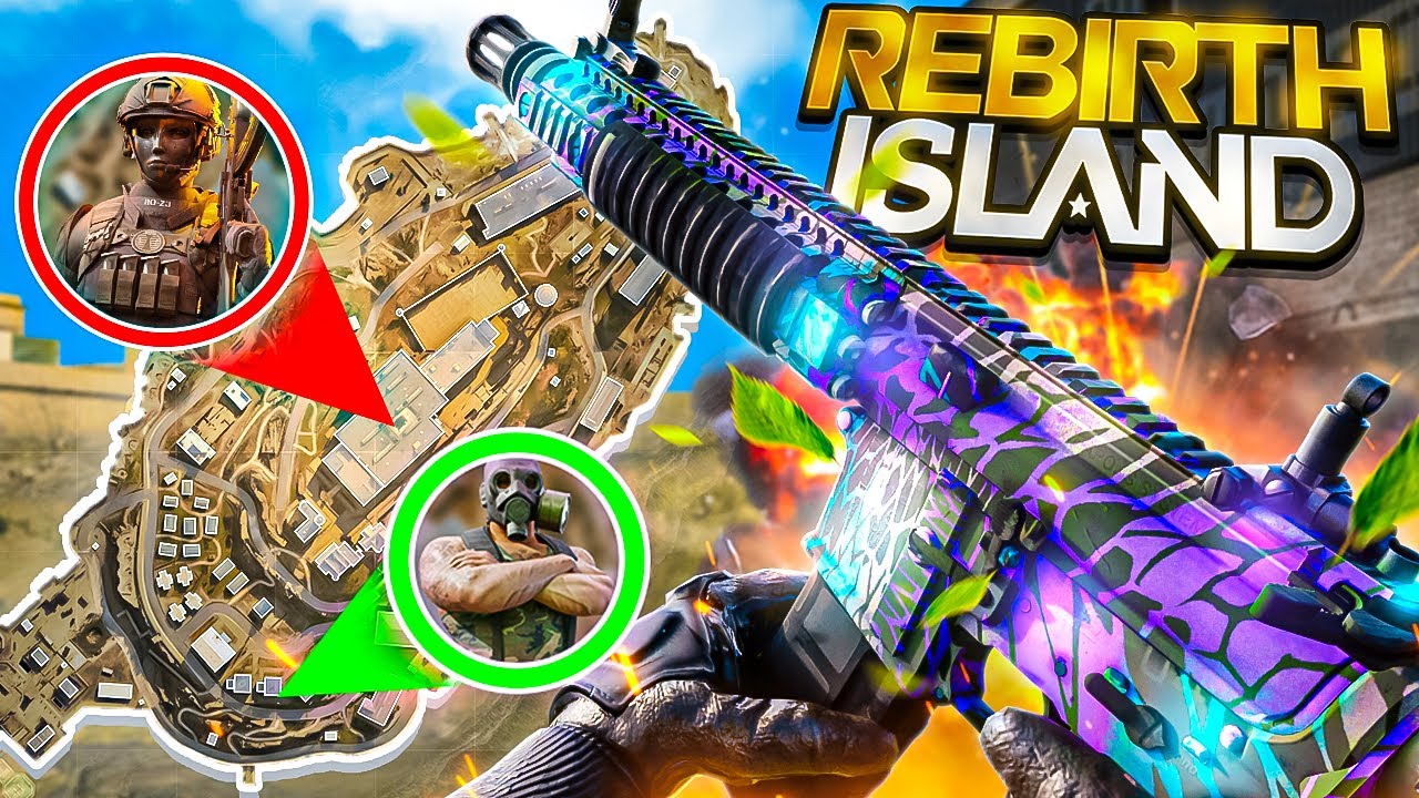 I Hosted A M4A1 ONLY Tournament on Rebirth Island (Best Class Setup)
