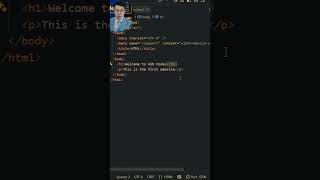 What Is an HTML Element 🤔 | HTML for Beginners #shorts