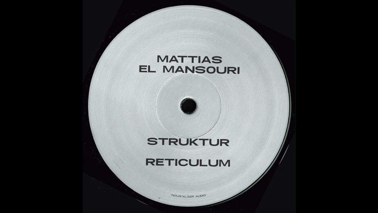 Watch Mattias El Mansouri - Reticulum on YouTube Watch Mattias El Mansouri - Reticulum on YouTube
