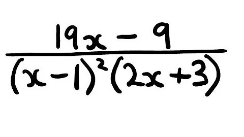Partial Fractions: Repeated Factor in denominator