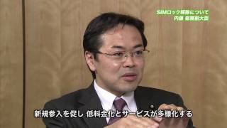 東京ITニュース SIMロック解除 内藤正光 総務副大臣インタビュー