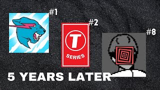 The MOMENT MrBeast PASSED T-Series (Top 50 + Chat Reaction)