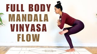 Challenging yet Fun Vinyasa Flow | Mandala Yoga Flow | 30 min Full Body Vinyasa