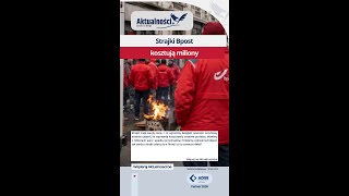 Strajki w Bpost kosztowały miliony