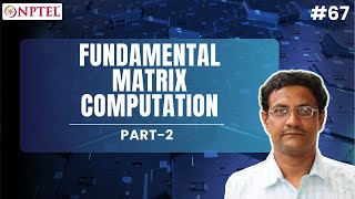 #67 Fundamental Matrix Computation | Part 2 | Modern Computer Vision