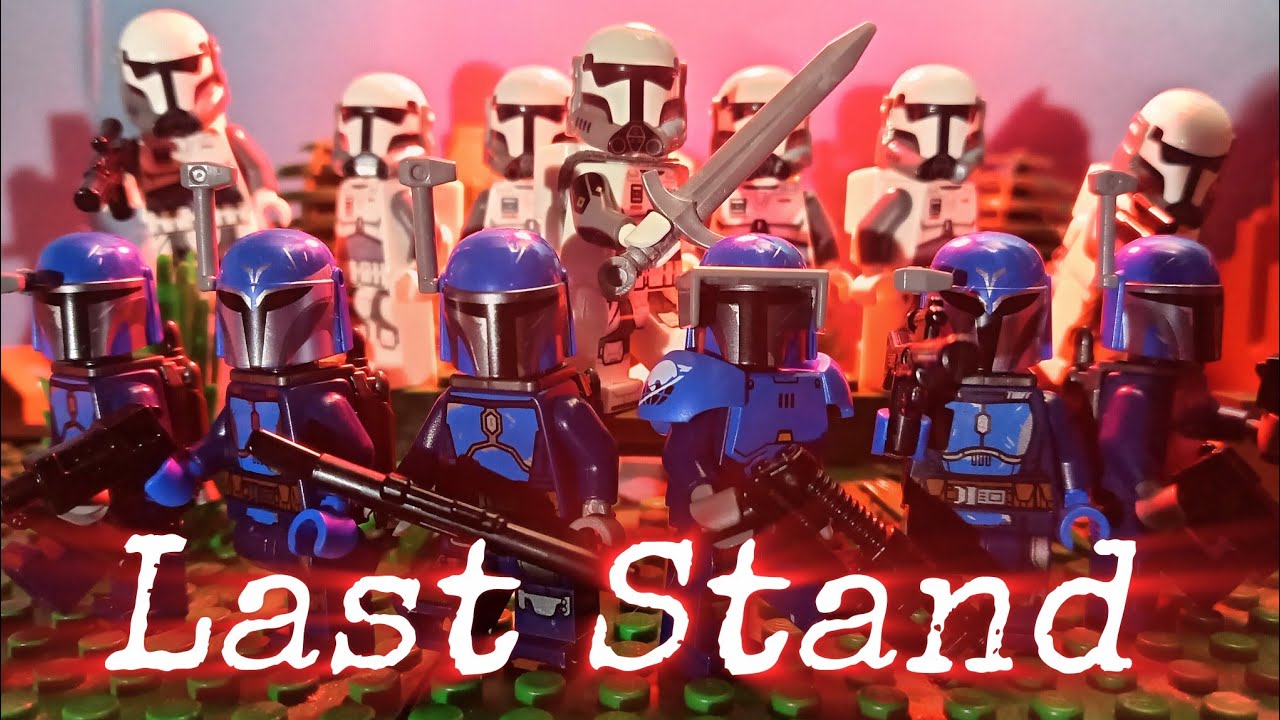 The Last Stand - Mandalorians vs The Empire - Lego Stop Motion 