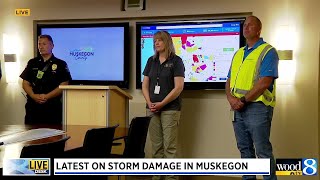 The latest on Muskegon’s storm damage
