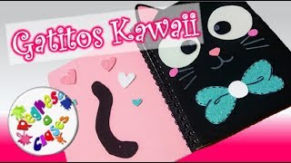 Decorate your notebooks with KAWAII KITTENS