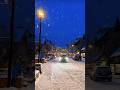 Beautiful Winter Night Canada 🇨🇦 #winter #canada #canadalife #canadian