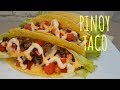 Pinoy Taco | Sisig Taco | Filipino style Taco | Pinoy Style Taco (Taco Recipe)