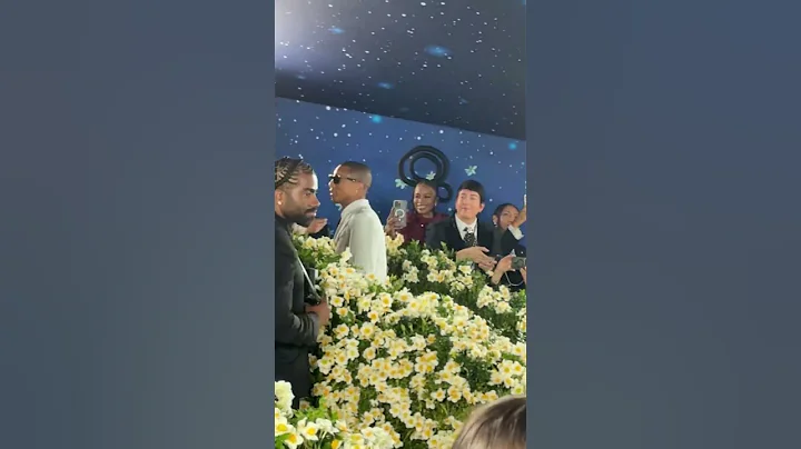 Pharrell Williams arrives at the 2025 Met Gala