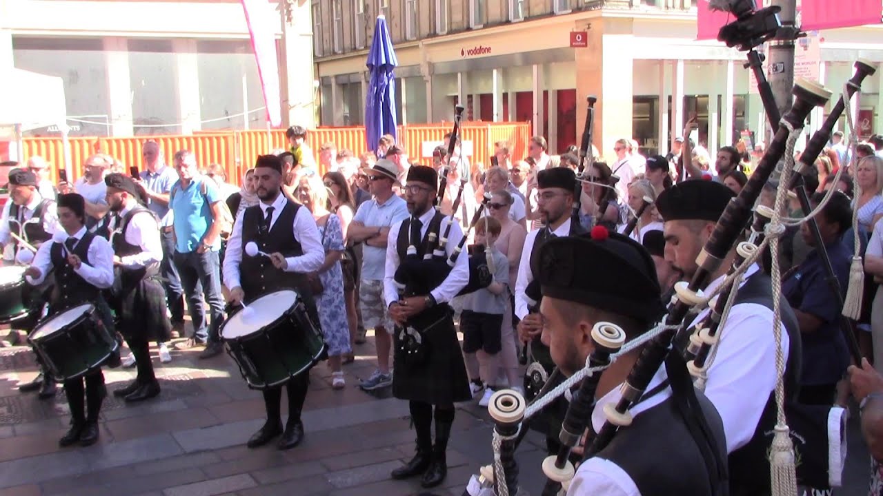 SONS OF THE HOLYLAND AND DISTRICT PIPE BAND PERFORM AT PIPING LIVE 2022 PART 2