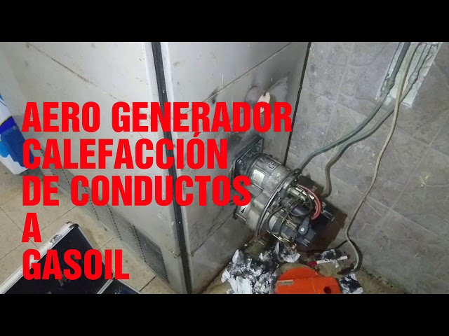 Calefacción para naves industriales instrucciones