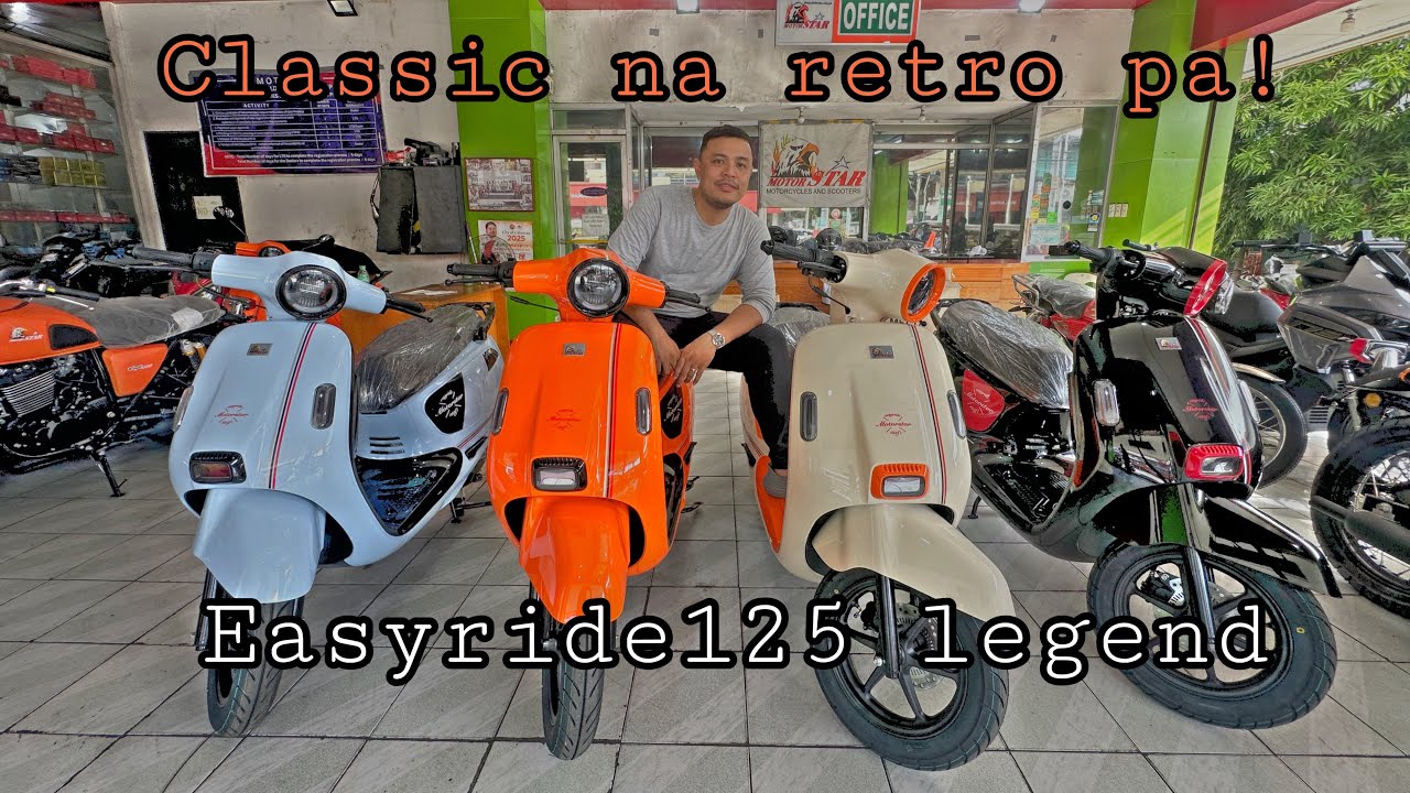 EASYRIDE125 Legend | RETRO NA CLASSIC PA! Price and full specs