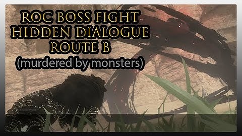 Roc Boss Fight (Translated Dialogue and Hidden Cutscenes) - Nier Replicant
