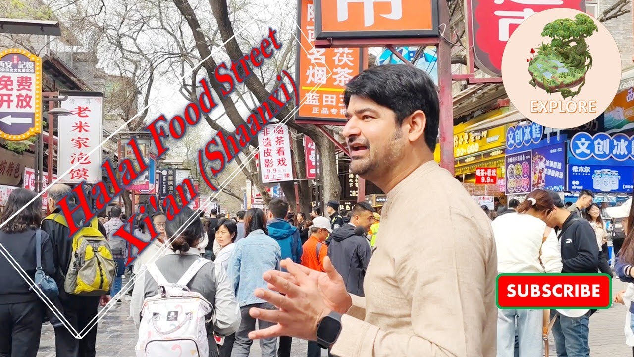 Xi'an (Episode 9): Big street of Halal Food (Muslim Quarter)
