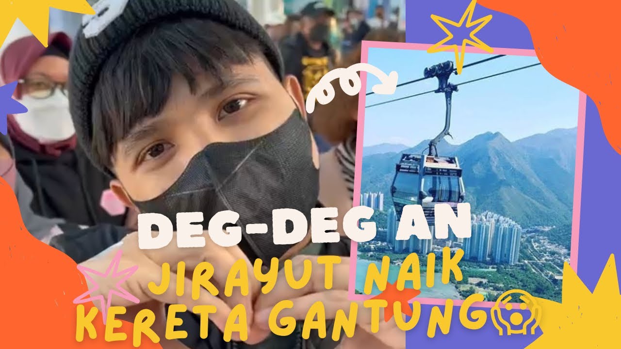 JIRAYUT NAIK KERETA GANTUNG DI HONGKONG SAMPAI KAGET KAGET🫣